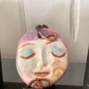 Handmade Statement Clay Ring